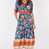 Rubyyaya - Mexican Flower Dress - Multi