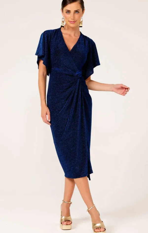 Sacha Drake - The Emporium Dress - Sapphire Lurex