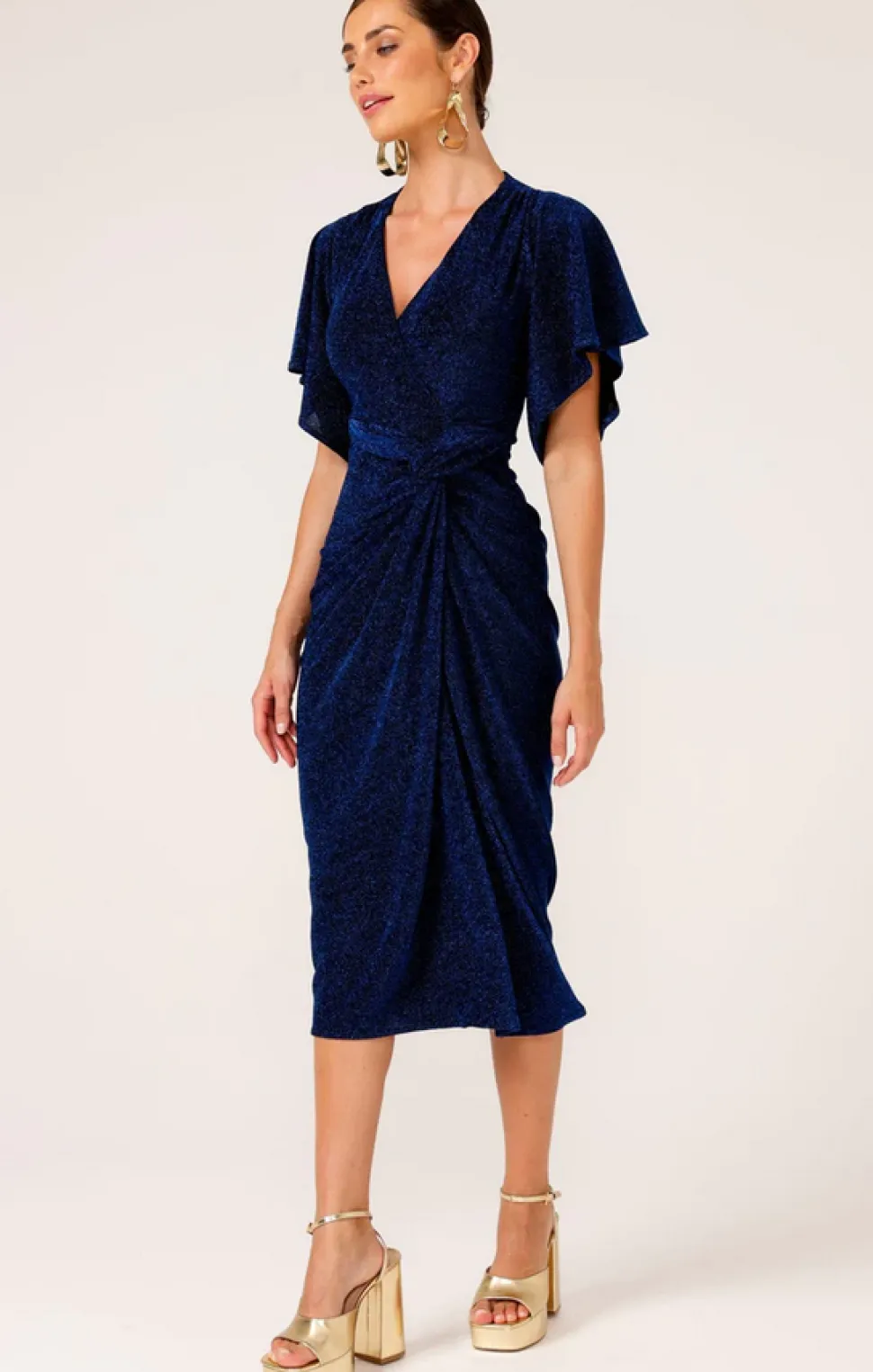 sacha_drake__the_emporium_5-3.webp Sacha Drake - The Emporium Dress - Sapphire Lurex
