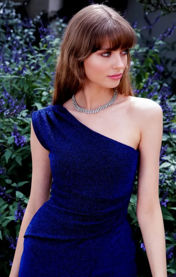 Sacha Drake - Valedictory Dress - Sapphire Lurex