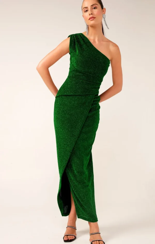 Sacha Drake - Valedictory Dress - Emerald Lurex