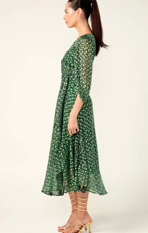 Sacha Drake - Wonderland Midi Dress - Emerald