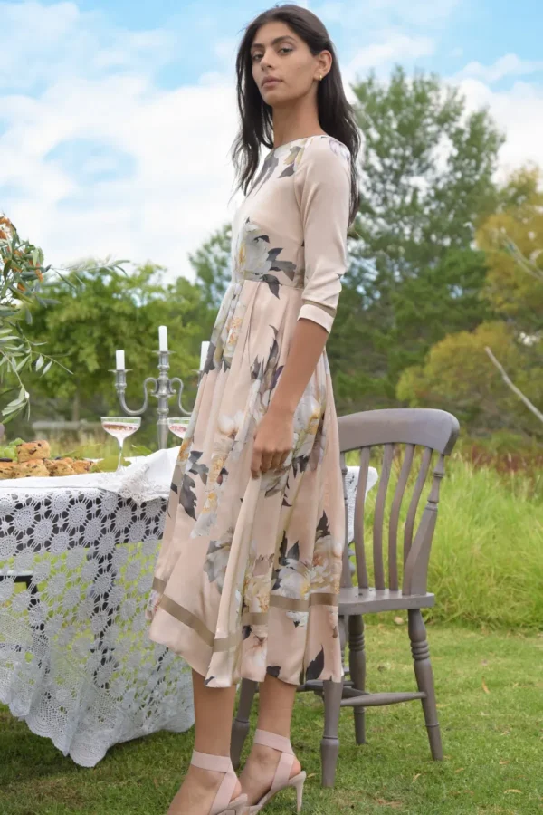 SALE - Trelise Cooper - Dancing all the way Dress - Blush Floral FINAL SALE