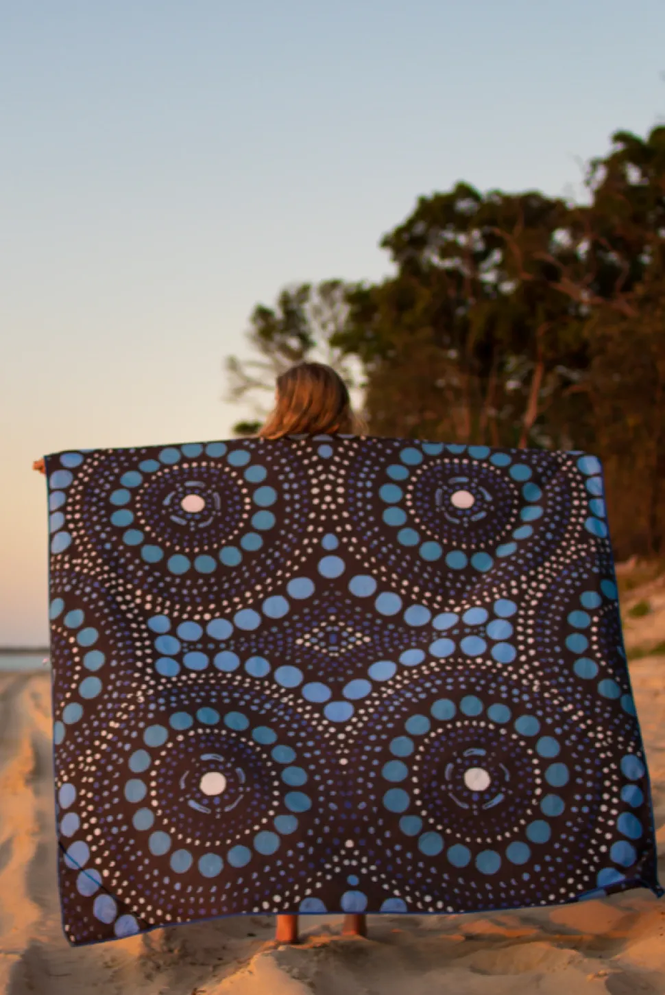 somerside__aussie_dreamti_0.webp Somerside - Aussie Dreamtime XL - Sand Free Towel