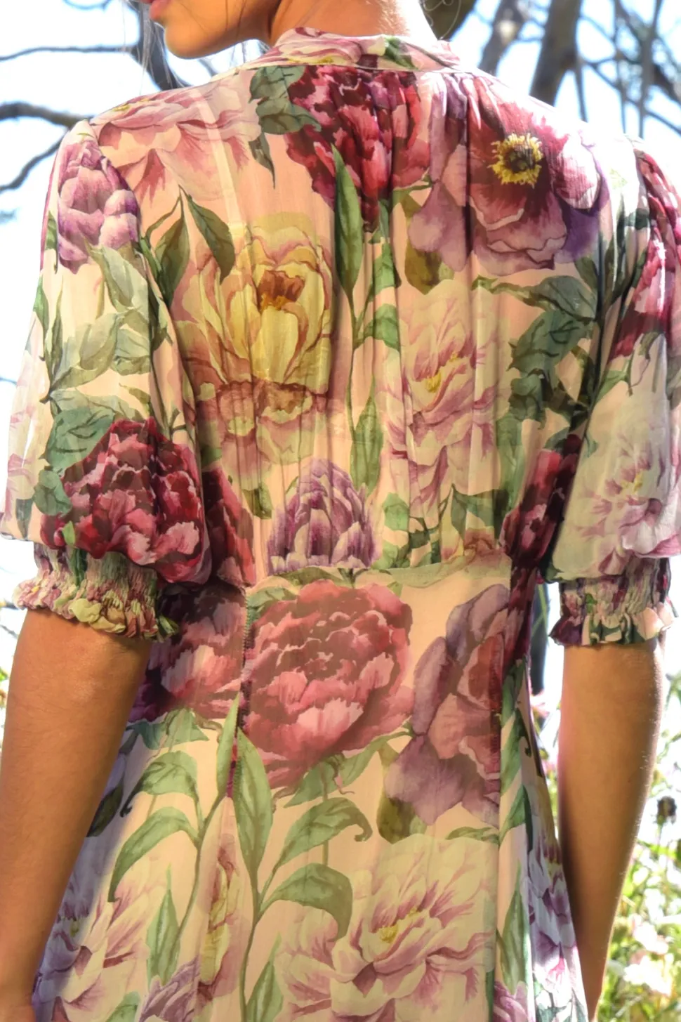 trelise_cooper__good_tie__6.webp Trelise Cooper - Good Tie For Now Dress - Peony Floral FINAL SALE