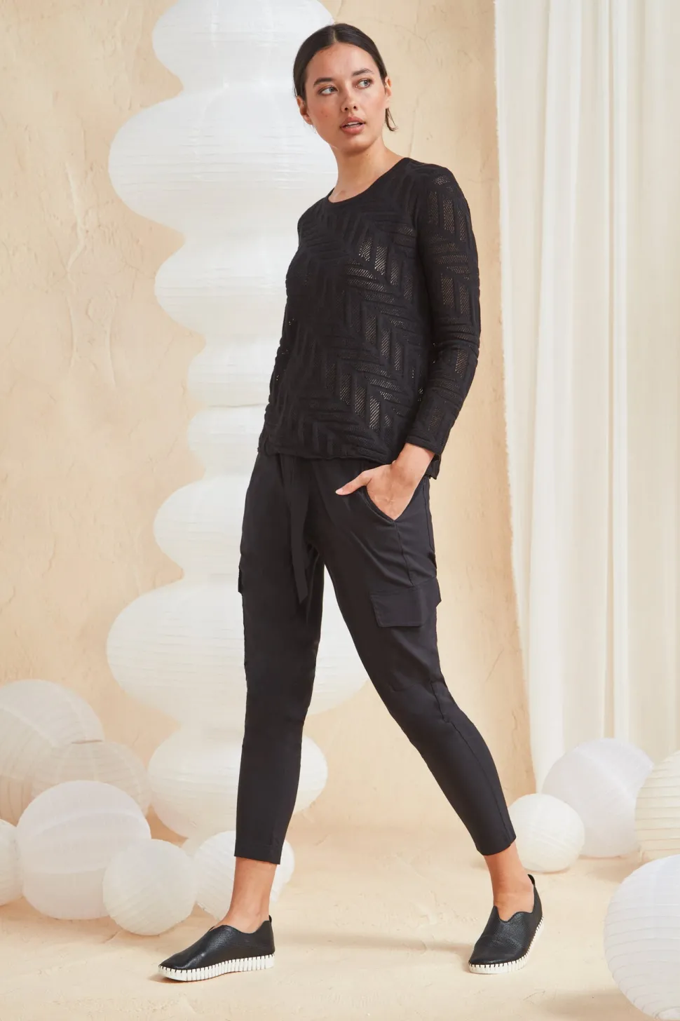 verge__acrobat_black_soft_1.webp Verge - Acrobat Black Soft Cargo Pant 7510LW