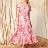 Verge - Rosebud Dress - Print 9267WT FINAL SALE