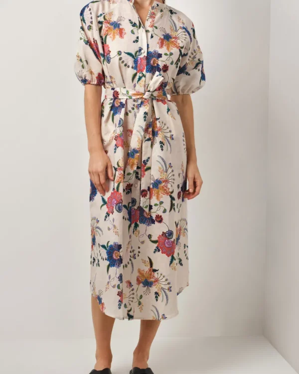 Walnut - Berlin Shirt Dress - Wildflower