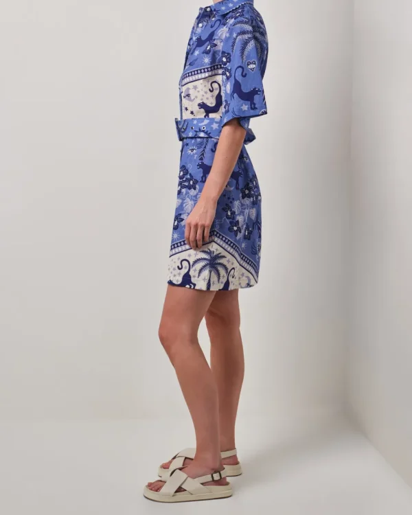 Walnut - Portofino Dress - Panthera
